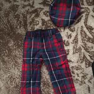 Janie and jack pants and hat